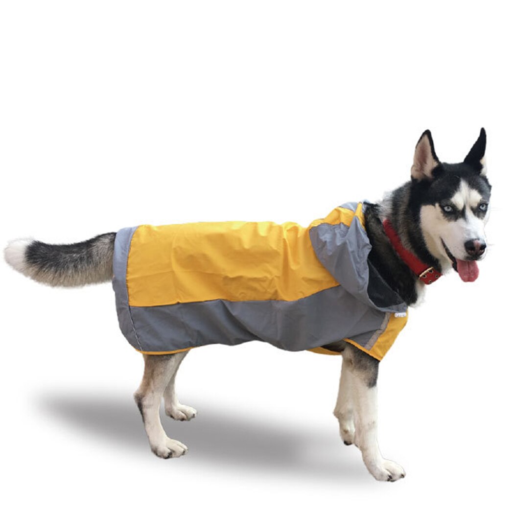 Koude Proof Double Layer Waterdichte Hond Regenjas Grandado