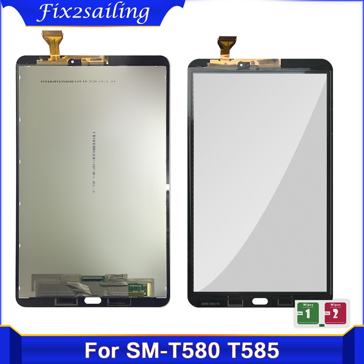 10 1 für Samsung Galaxis Tab EINE 10 1 SM T580 SM T585 LCD Anzeige