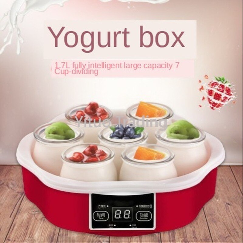 Automatische Yoghurt Machine 1 7L Grote Capaciteit Grandado