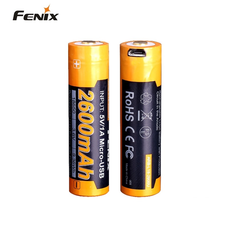 Fenix ARB L18 2600U USB Opladen 2600mAh 18650 Opla Grandado