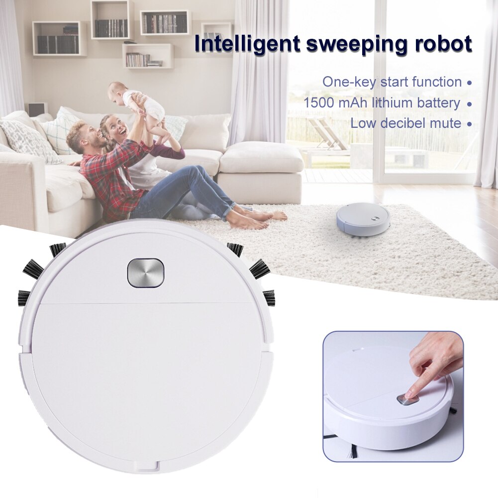 In Robot Stofzuiger Usb Oplaadbare Smart Veegm Grandado