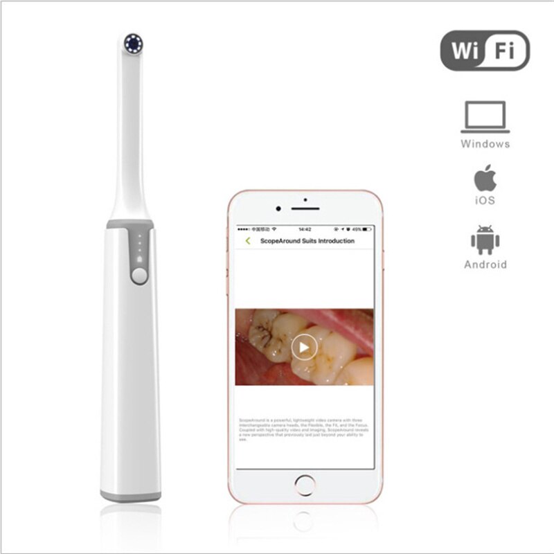 Endoscopio Intraoral inalámbrico con WiFi borosco Grandado