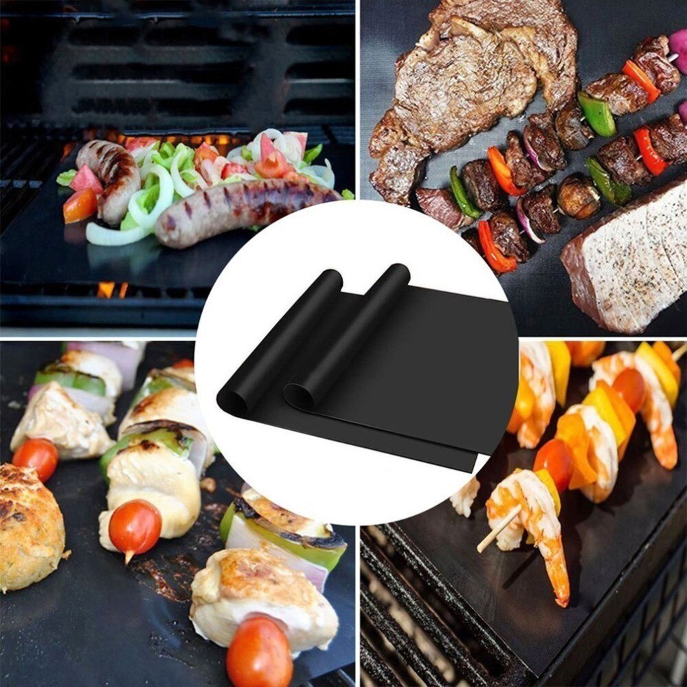 Pcs Herbruikbare Non Stick Bbq Grill Mat Pad Bak Grandado