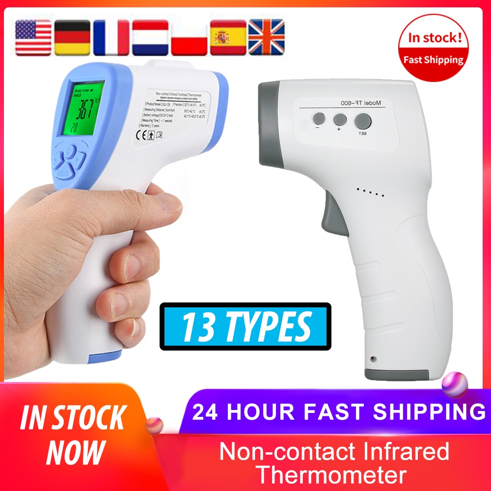 Non Contact Infrarood Thermometer Voorhoofd Digita Grandado