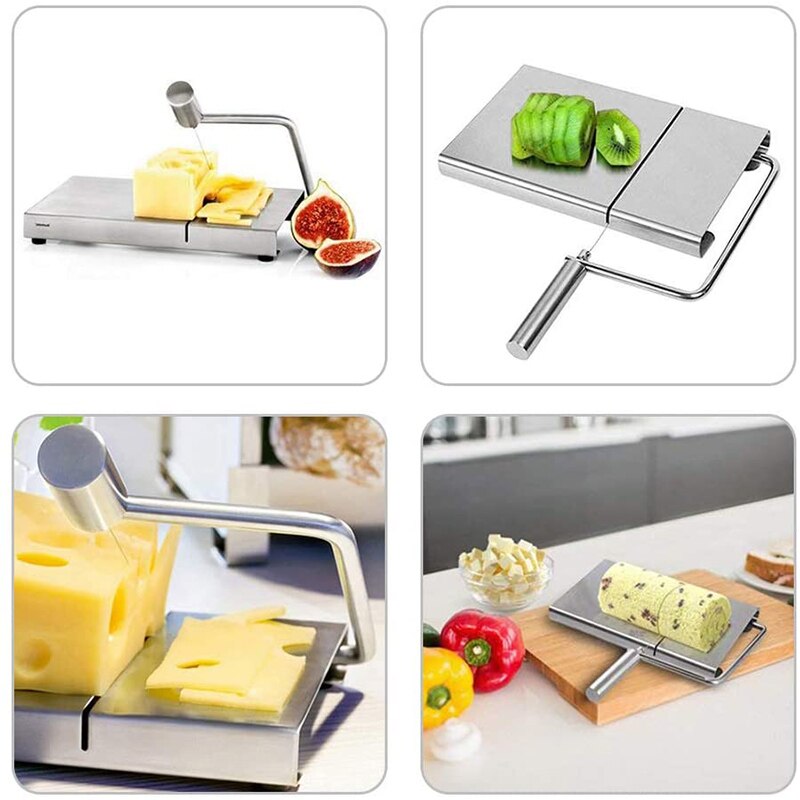 Cheese Slicer Stainless Steel Cheese Cutter Wire Cheese Slicer For