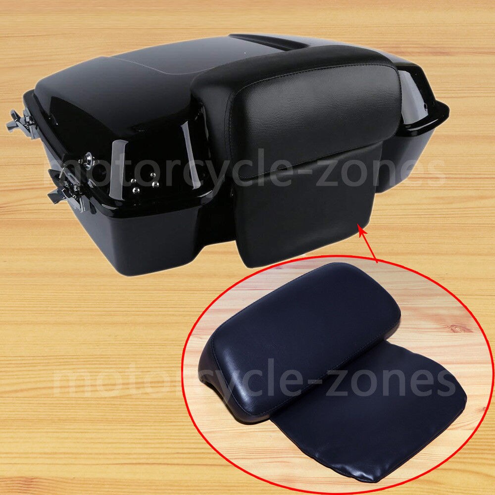 Motorcycle Razor Chopped Tour Pak Pack Backrest Pa Grandado