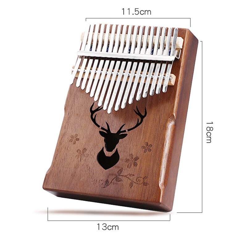 Toetsen Kalimba Mahonie Duim Piano Reed Key Grandado