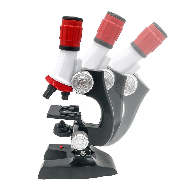 Kit De Microscopio Para Ni Os Monocular Iluminado De X X X