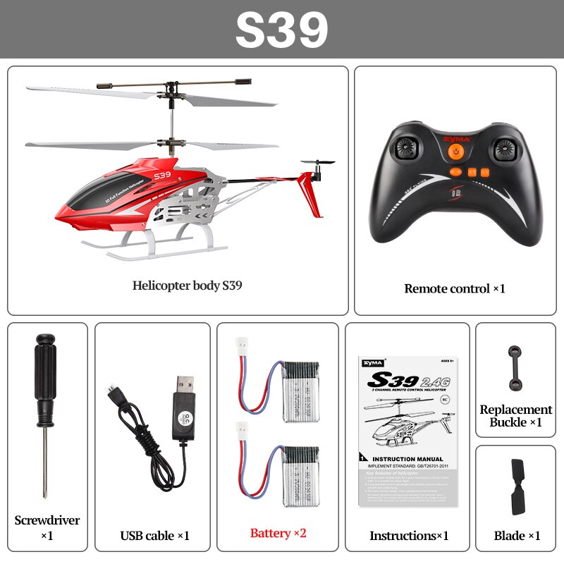 Syma Official S Ch Rc Helicopter With Hover Alt Grandado