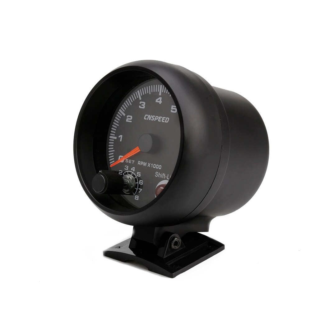 CNSPEED 80mm Car Tachometer Gauge 0 8000 RPM Gauge Fit 4 6 8 Cylinder 7