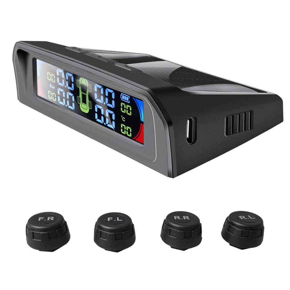 Tpms Auto Bandenspanning Alarm Monitor Systeem Rea Grandado