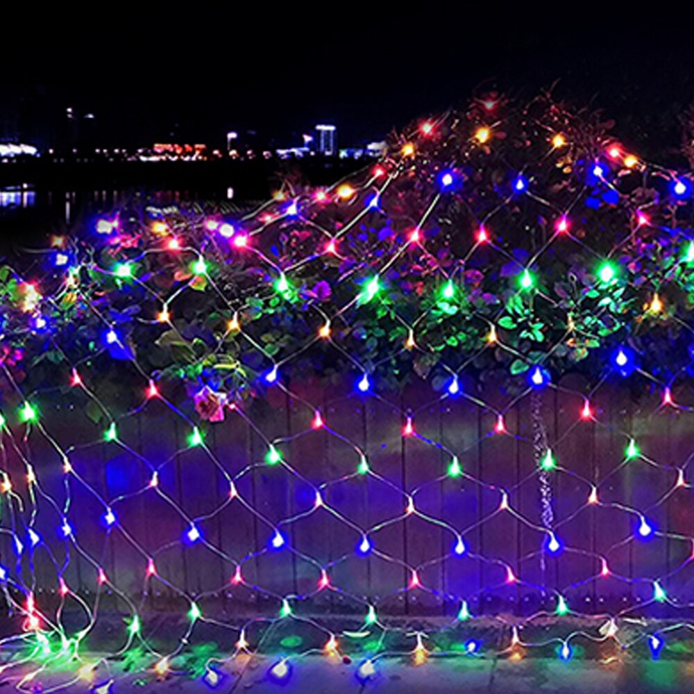 X M X M X M Led Net Mesh Fairy String Licht Eu Vicedeal