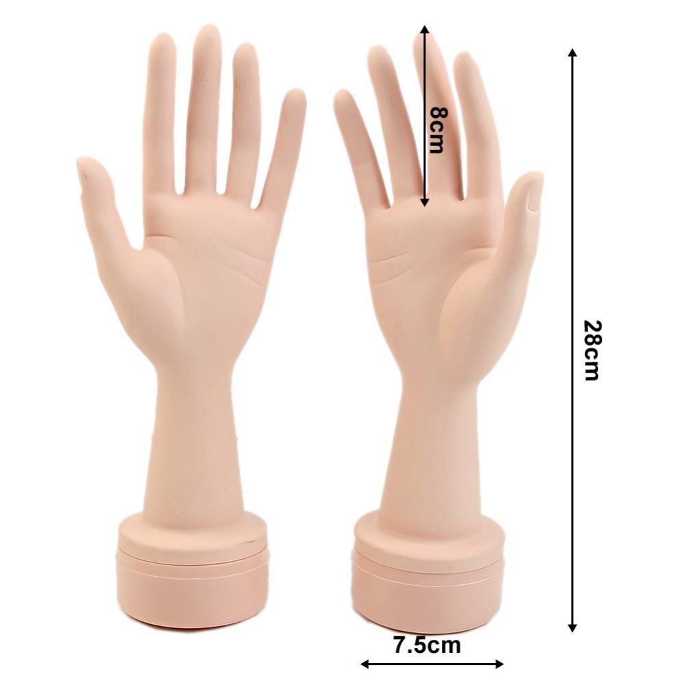 Pcs Adjustable Mannequin Flexible Hands Nail Wa Grandado