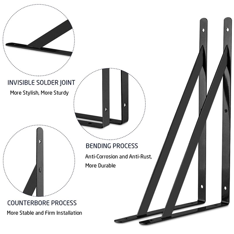 Zware Plank Beugel Inch Plank L Beugels Graden Grandado