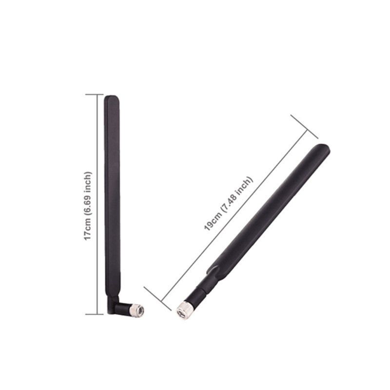 2 pièces 5dBi WiFi Antenne SMA Mâle 4G LTE Routeur Antenne pour B315