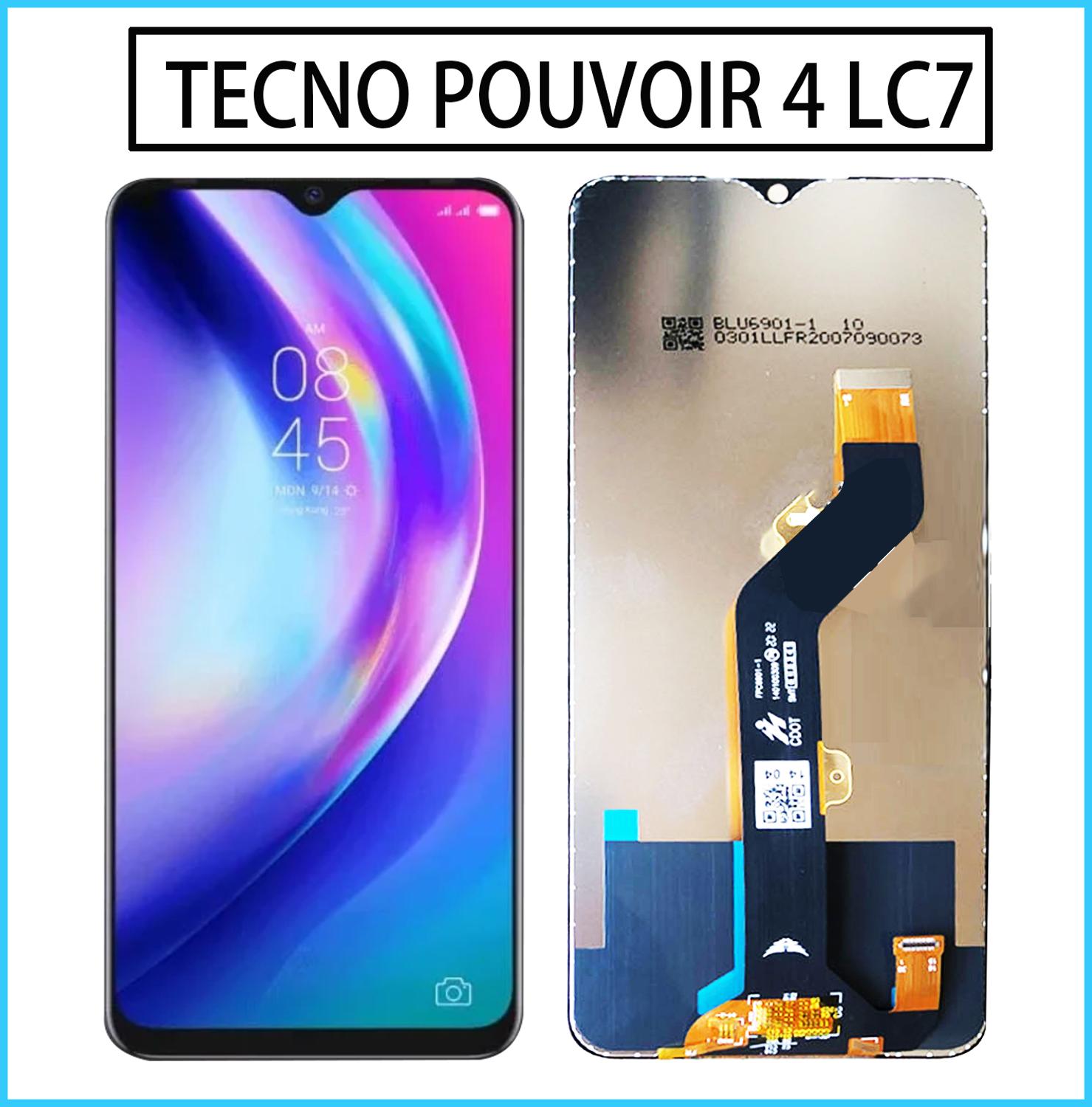 7inch LCD For TECNO POUVOIR 4 LC7 POUVOIR 4 Pro Grandado