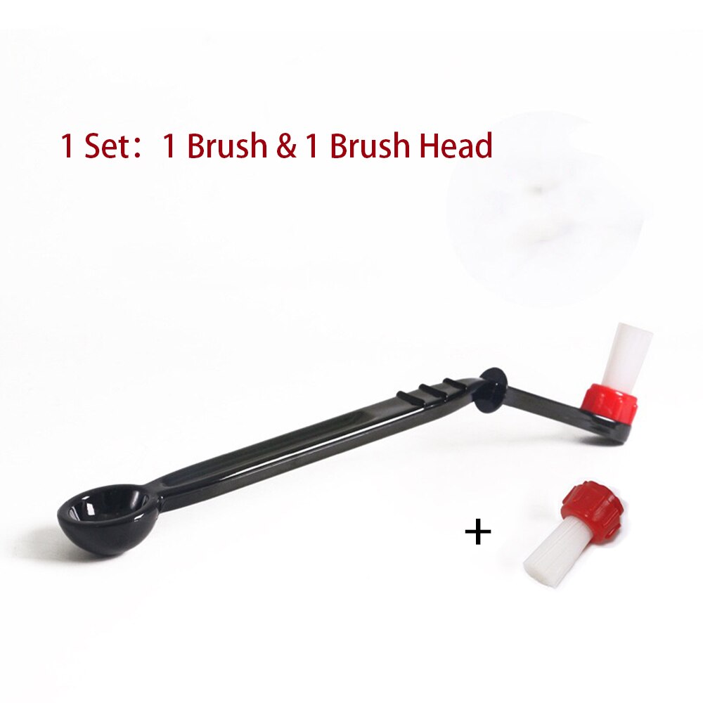 Koffie Machine Brush Cleaner Met Lepel 2 In 1 Bar Grandado