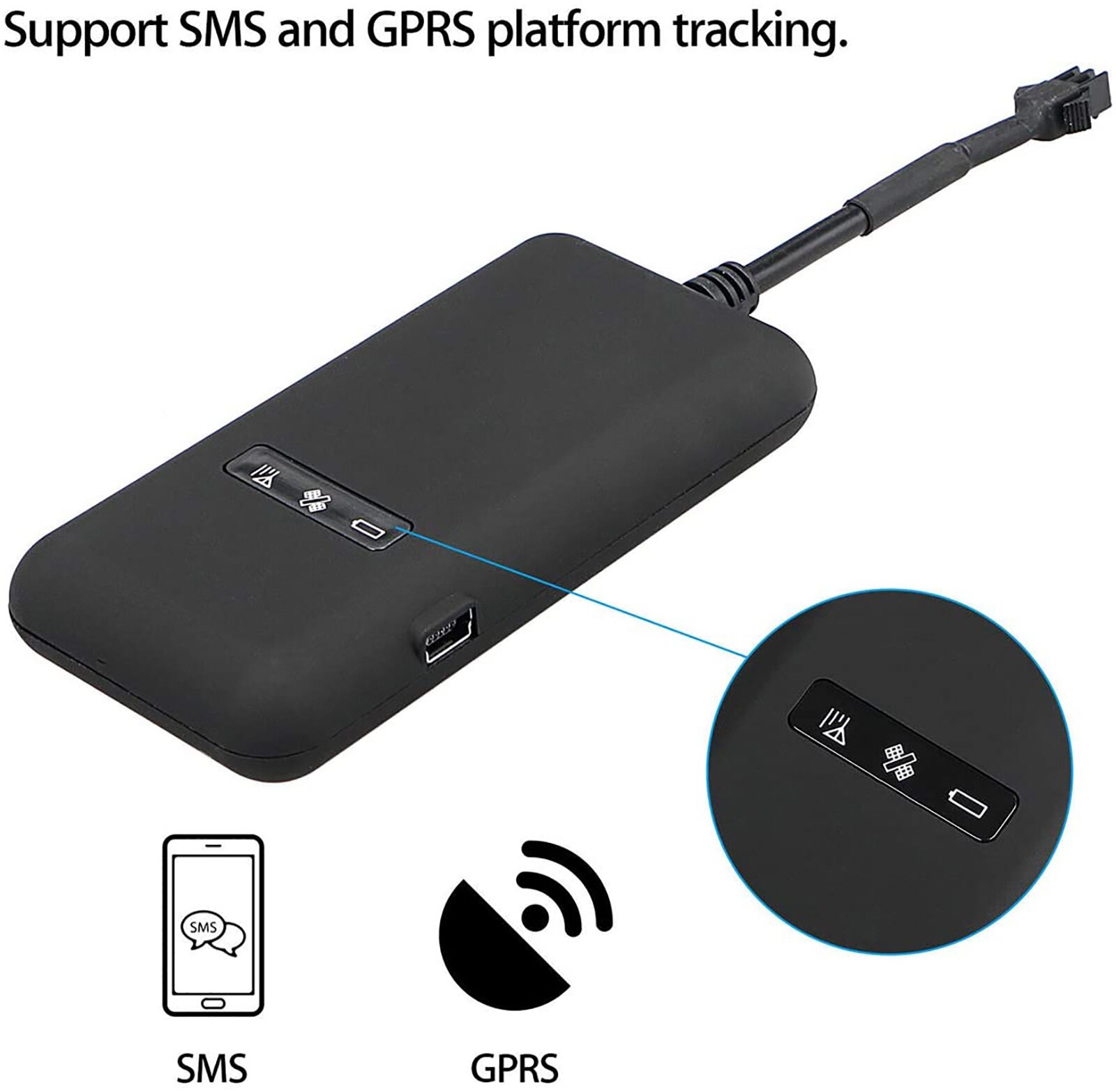 Mini Realtime Gps Car Tracker Locator Gprs Gsm Tra Grandado