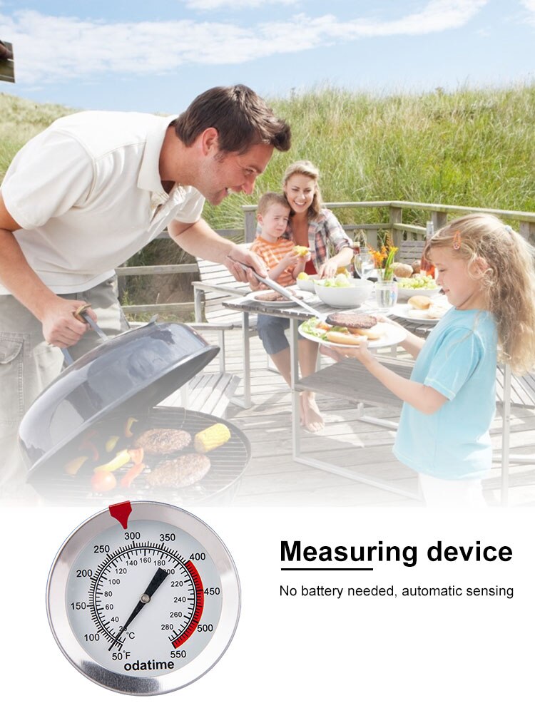 Instant Read Vlees Thermometer Met Bevestigingscli Grandado