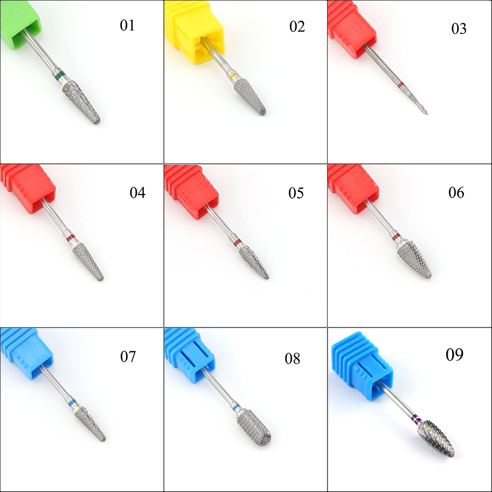 1 PC Tungsten Carbide Nail Drill Bit Frezen Bramen Grandado