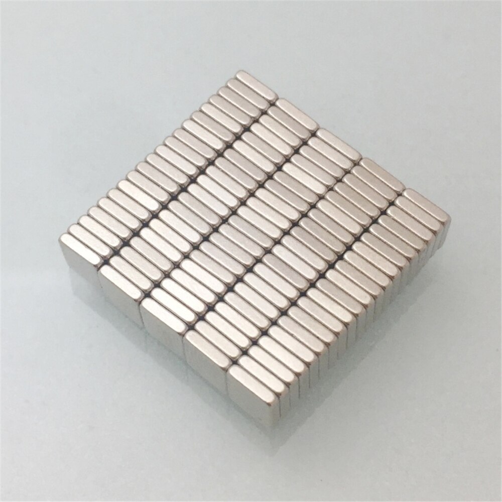 100 adet mıknatıs buzdolabı blok 4x4x1mm neodimyum mıknatıs NdFeB