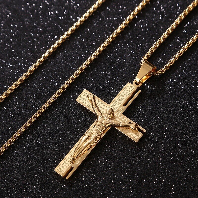 Religieuze Stijl Christus Crucifix Gouden Kruis Ha Grandado