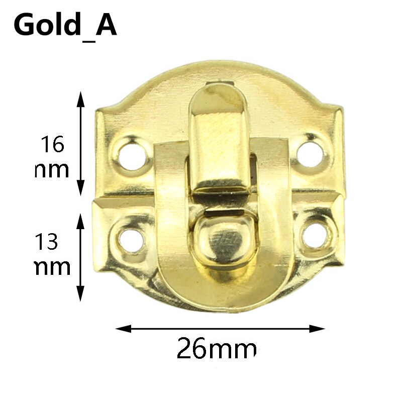 10 Stuks 26X29Mm Houten Sieraden Doos Antieke Lock Grandado