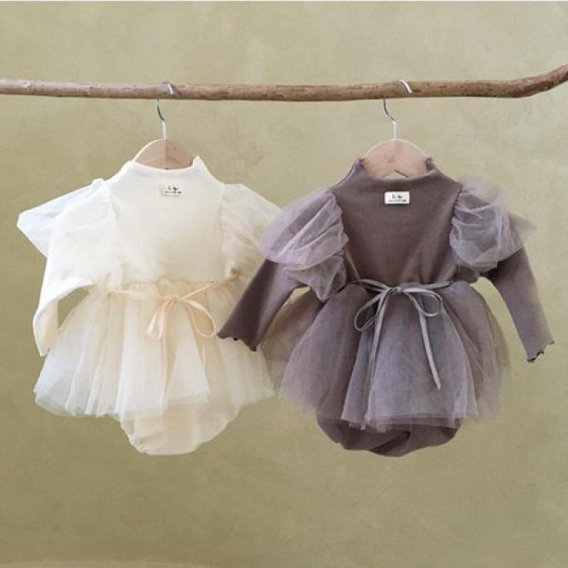 Baby M Dchen Bodysuit Neugeborenen Prinzessin Baby Kleid F R M Dchen