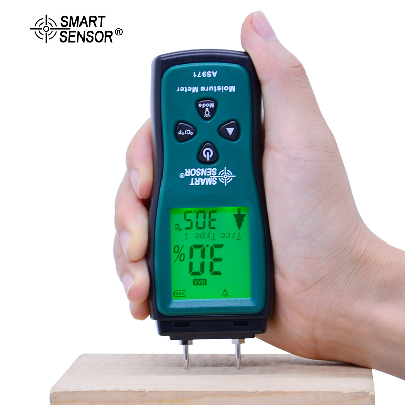 Smart Sensor Digitale Lcd Display Hout Vochtmeter Grandado