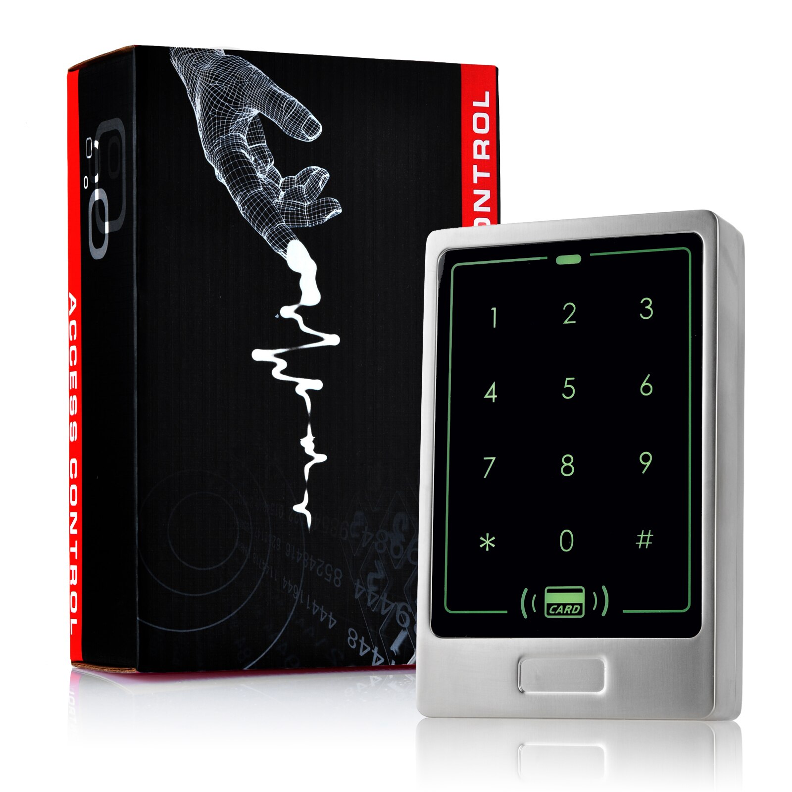 Metal Rfid Access Control Keypad For Door Time Att Grandado