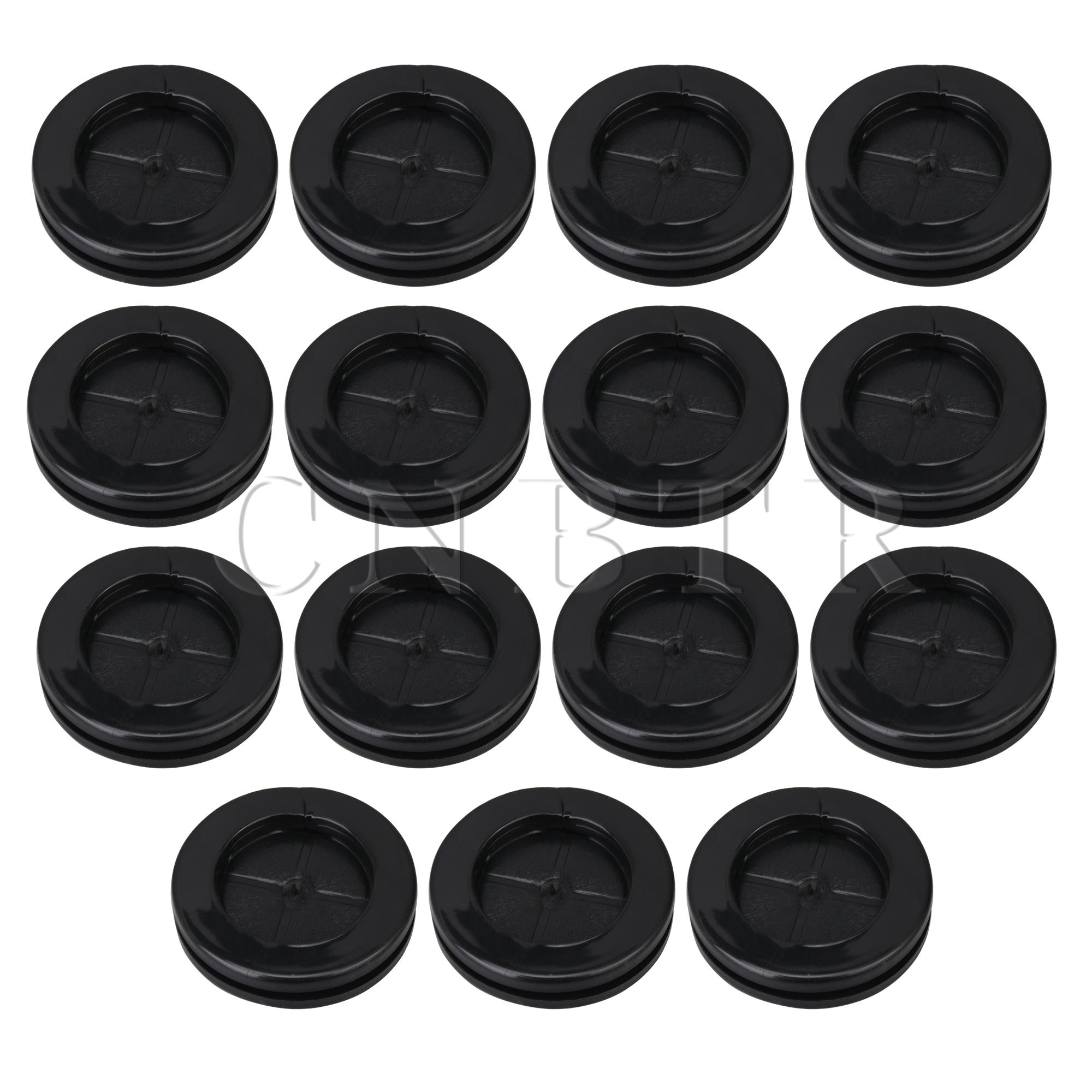 Cnbtr 15PCsSDouble Sided Ronde Rubber Grommets Dra Grandado