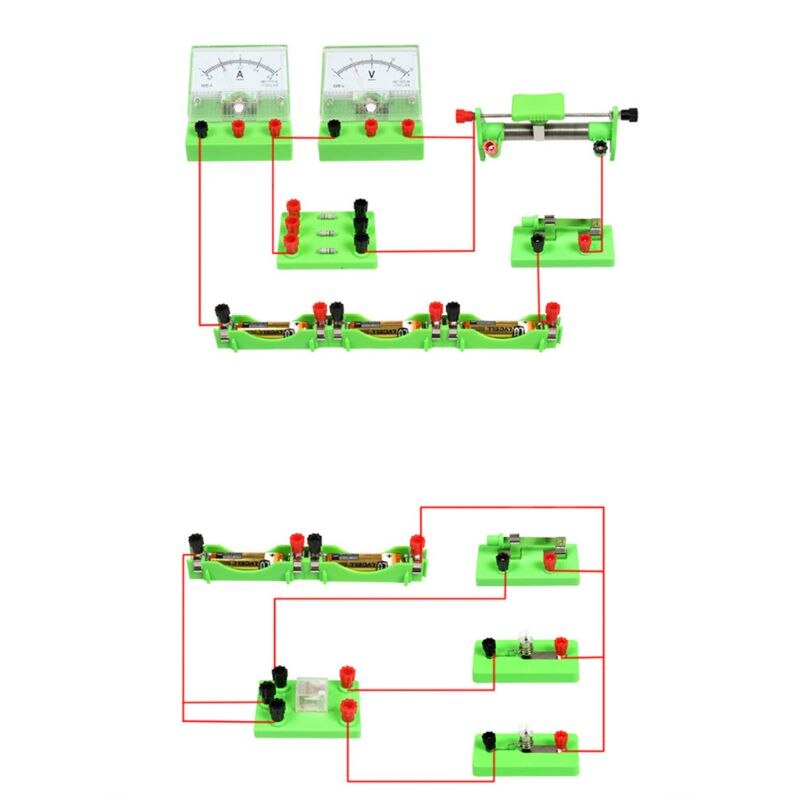 Conjunto de equipo de experimentos electromagnéticos laboratorios de