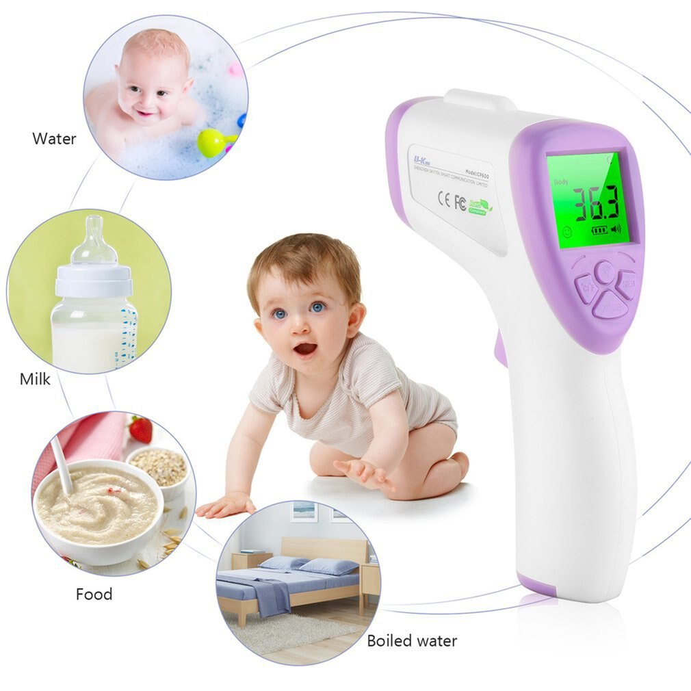 Handheld Voorhoofd Thermometer Non Contact Infraro Grandado