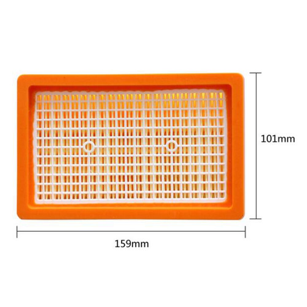 Flat Pleated Filter For KARCHER WD4 MV4 MV5 MV6 WD Grandado