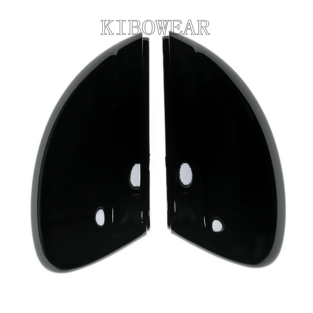 Black Side Wing Mirror Caps Cover For VW Tiguan Allspace L MK2