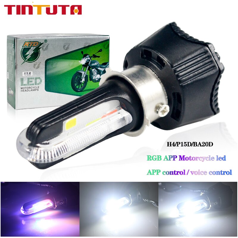 Rgb Motorfiets Koplamp Hs Ba D P D Ph Led App Grandado