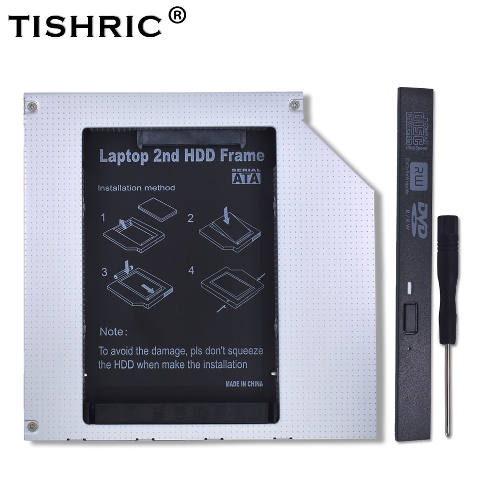 Tishric Notebook Oneven DVD ROM Optibay Aluminium Grandado