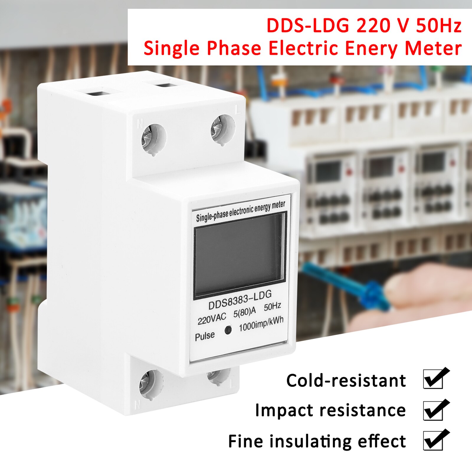 DDS LDG 220V 50Hz monophasé compteur d électricité Grandado