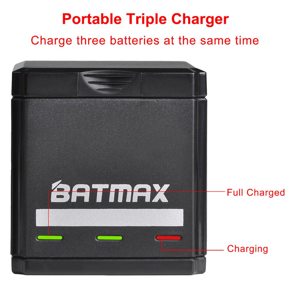 Batmax Voor Gopro 8 Gopro Hero 8 Batterij Volledig Grandado