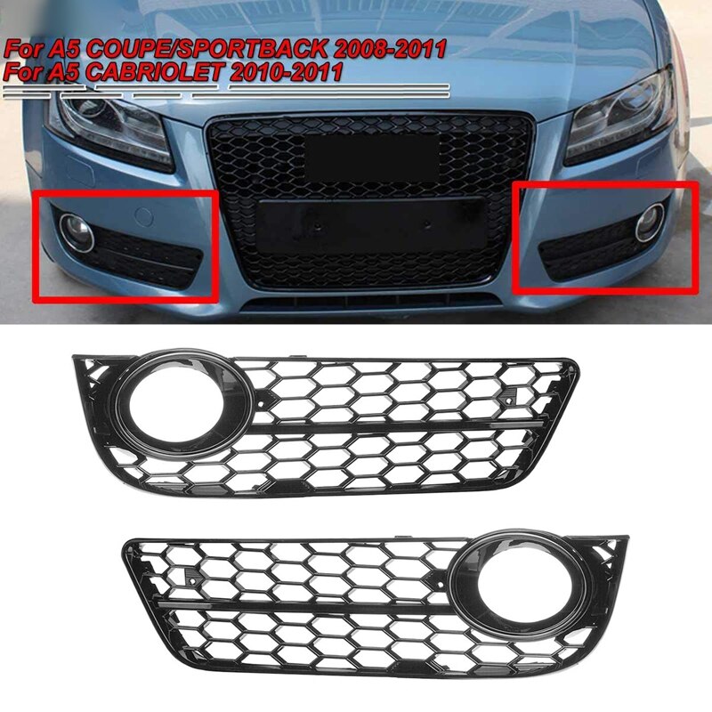 Mistlamp Lamp Cover Voorbumper Grille Grill Honing Grandado