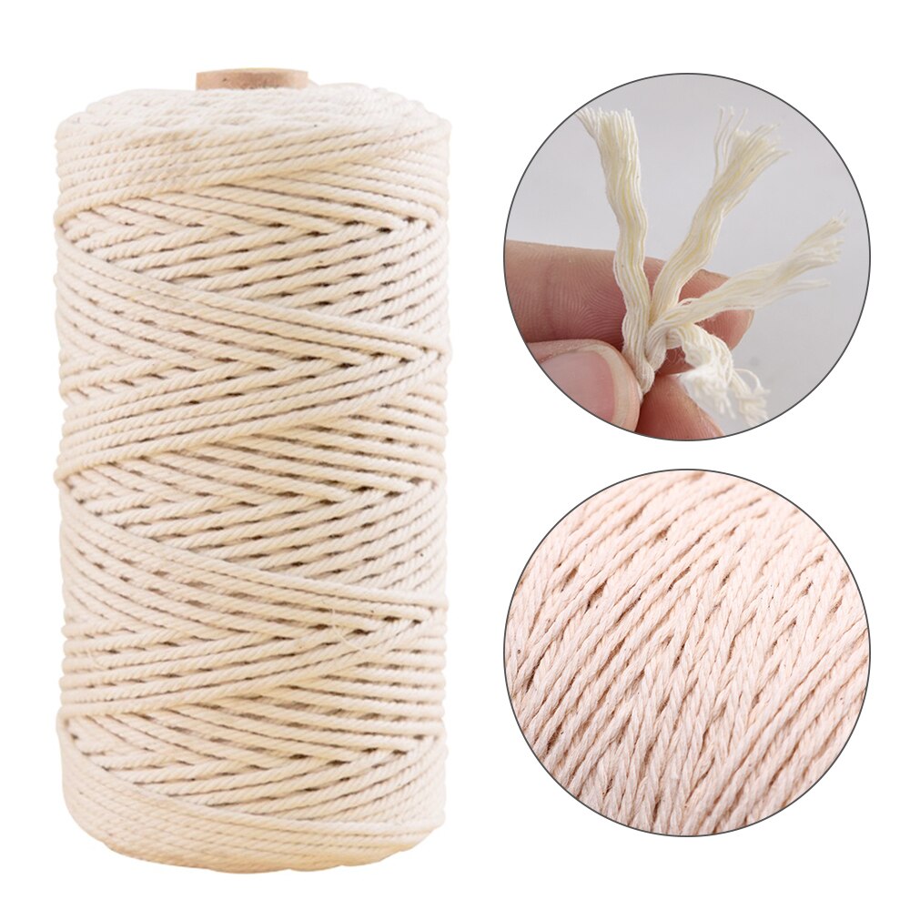 Diy Macrame Cord Kit Natuurlijke Katoenen Touw Met Grandado