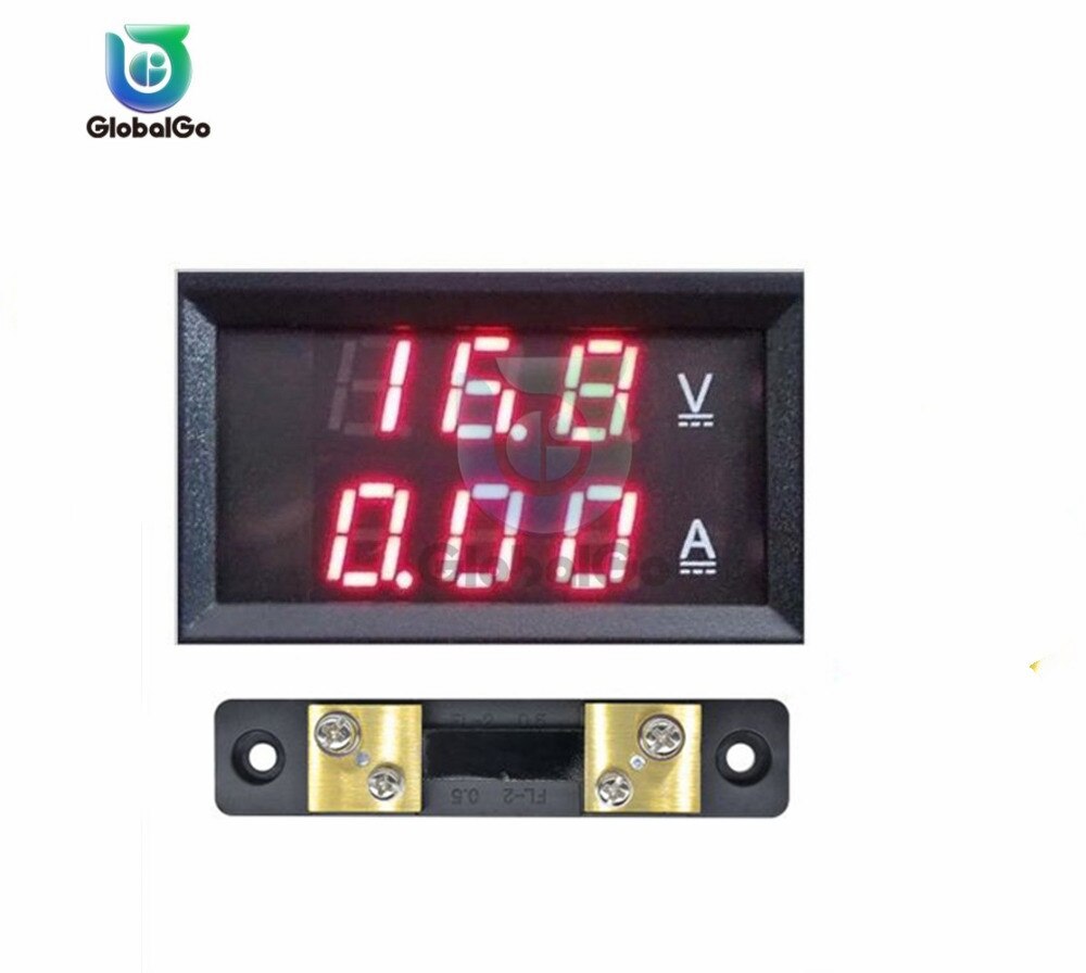 Dual Led Display A Mv Shunt Mini Digitale Vo Grandado