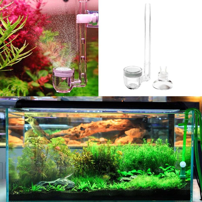 Aquarium Co System Blasiert Diffusor U Geformt Zerst Uber Arcylic Rohr