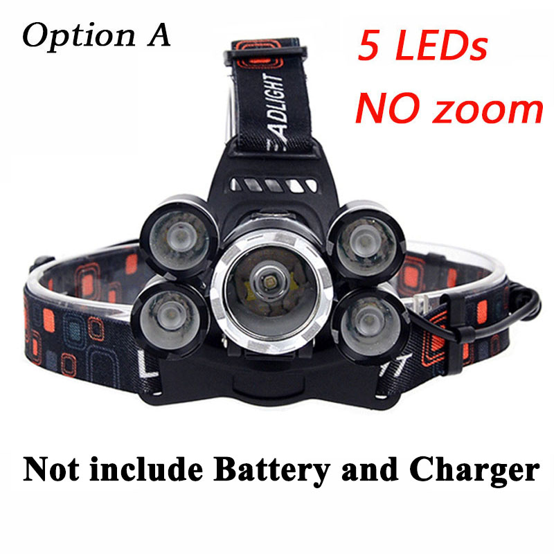 Z40 Headlight 5000 Lumen Headlamp CREE XML T6 LED Grandado