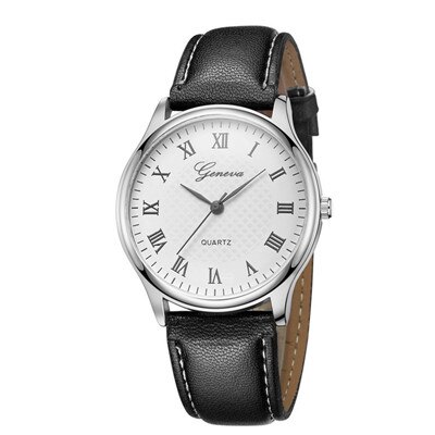 Luxe Horloges Mannen Vintage Stijl Lederen Band Po Grandado