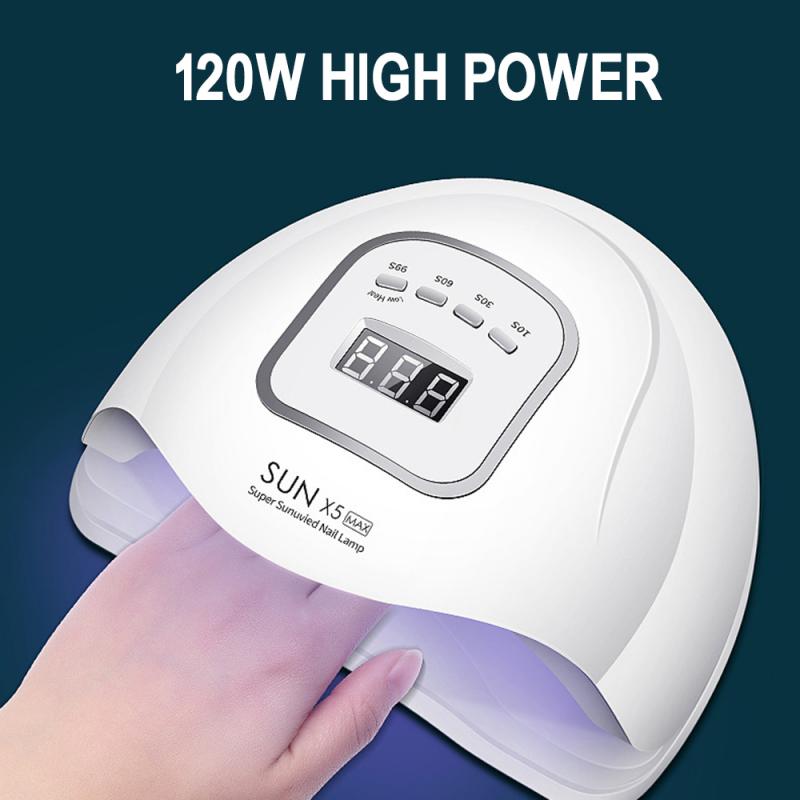 Zon X5 Max Nail Lamp Professionele 120W Nail Uv Le Grandado