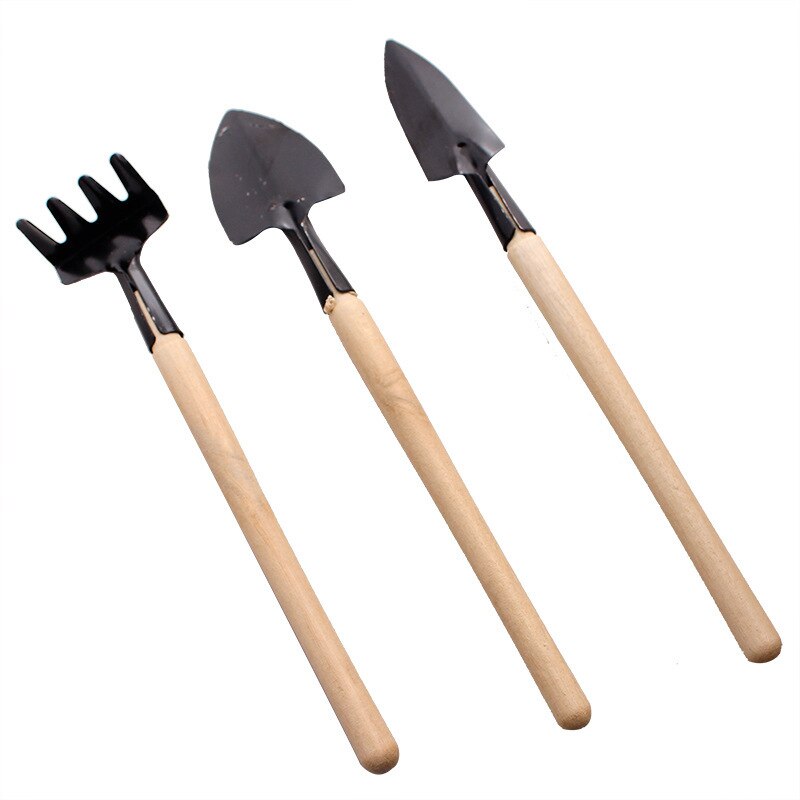 Mini Schop Hark Spade Set Tuin Bloem Potplant Hand Grandado