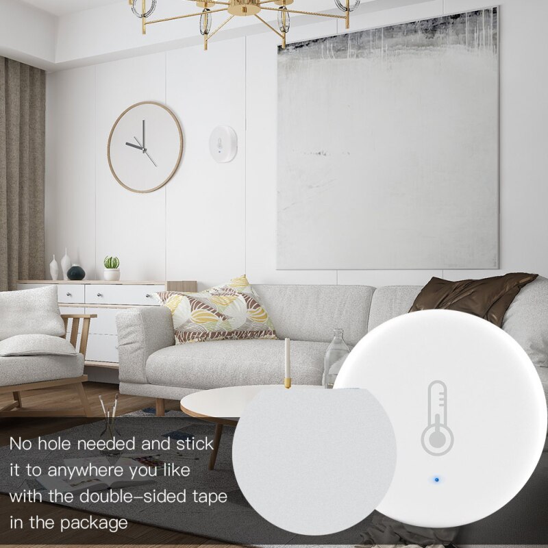 Pcs Smart Life Tuya Smart Temperature Sensor Humidity Work With