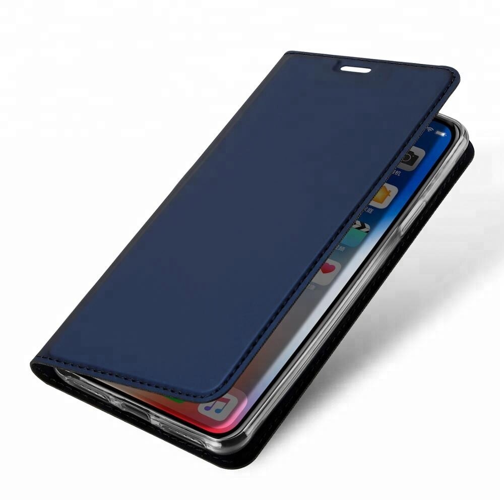 Etui De Luxe En Cuir Synth Tique Pour Iphone Xs Portefeuille Rabat