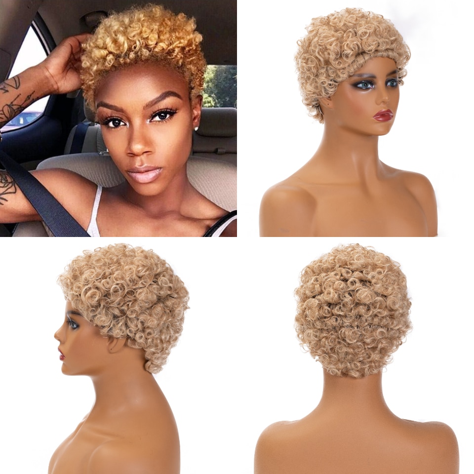 Msiwigs Afro Kinkly Curly Wig For Women African Li Grandado